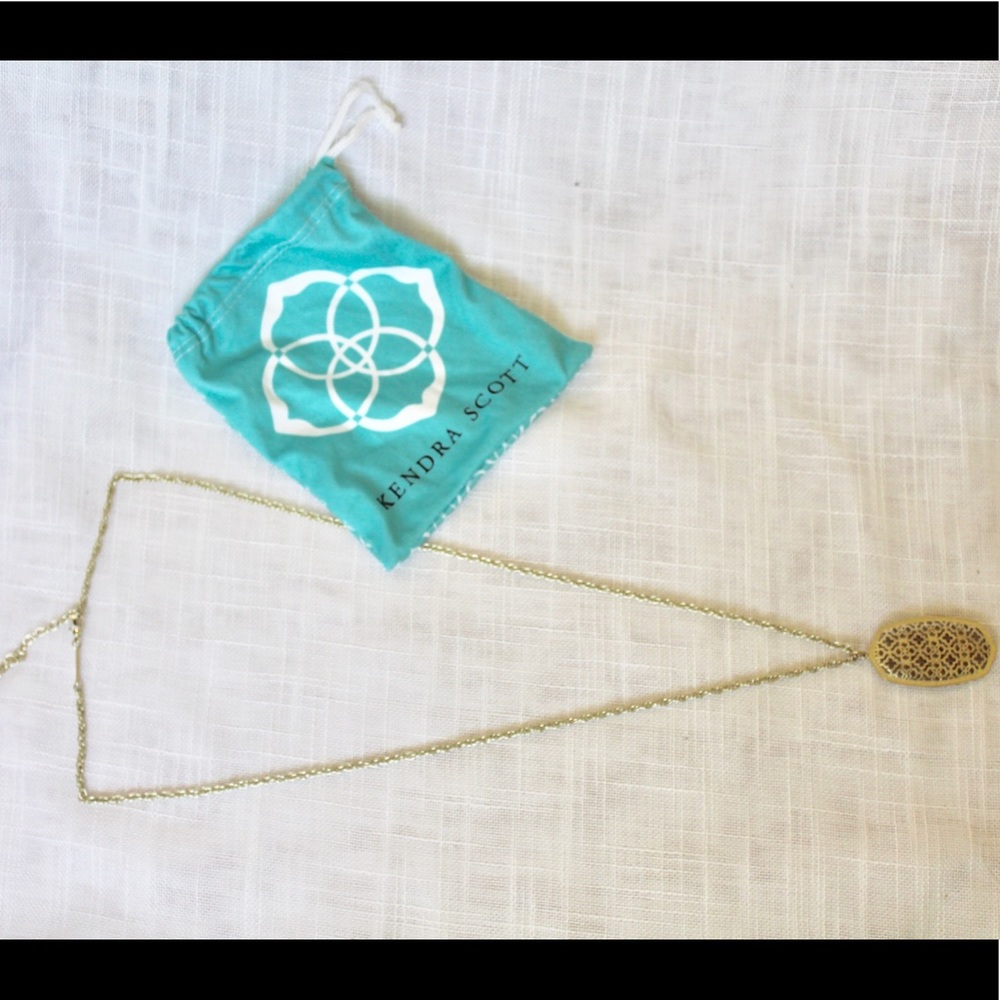 Kendra Scott Long Pendant Necklace